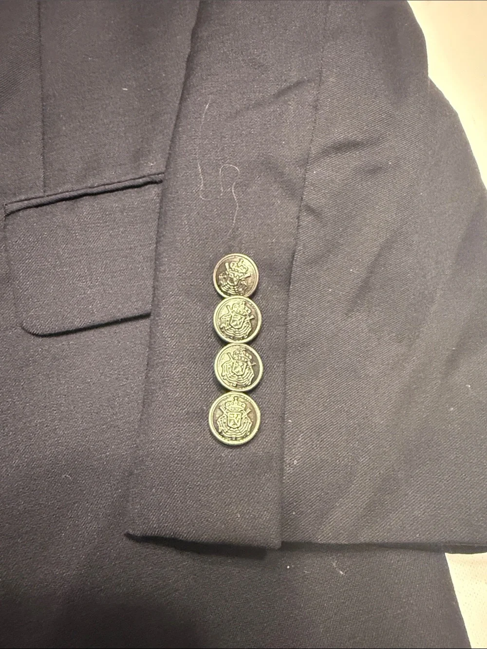 Michael Kors Men's Black Two-Button Sport Coat Blazer